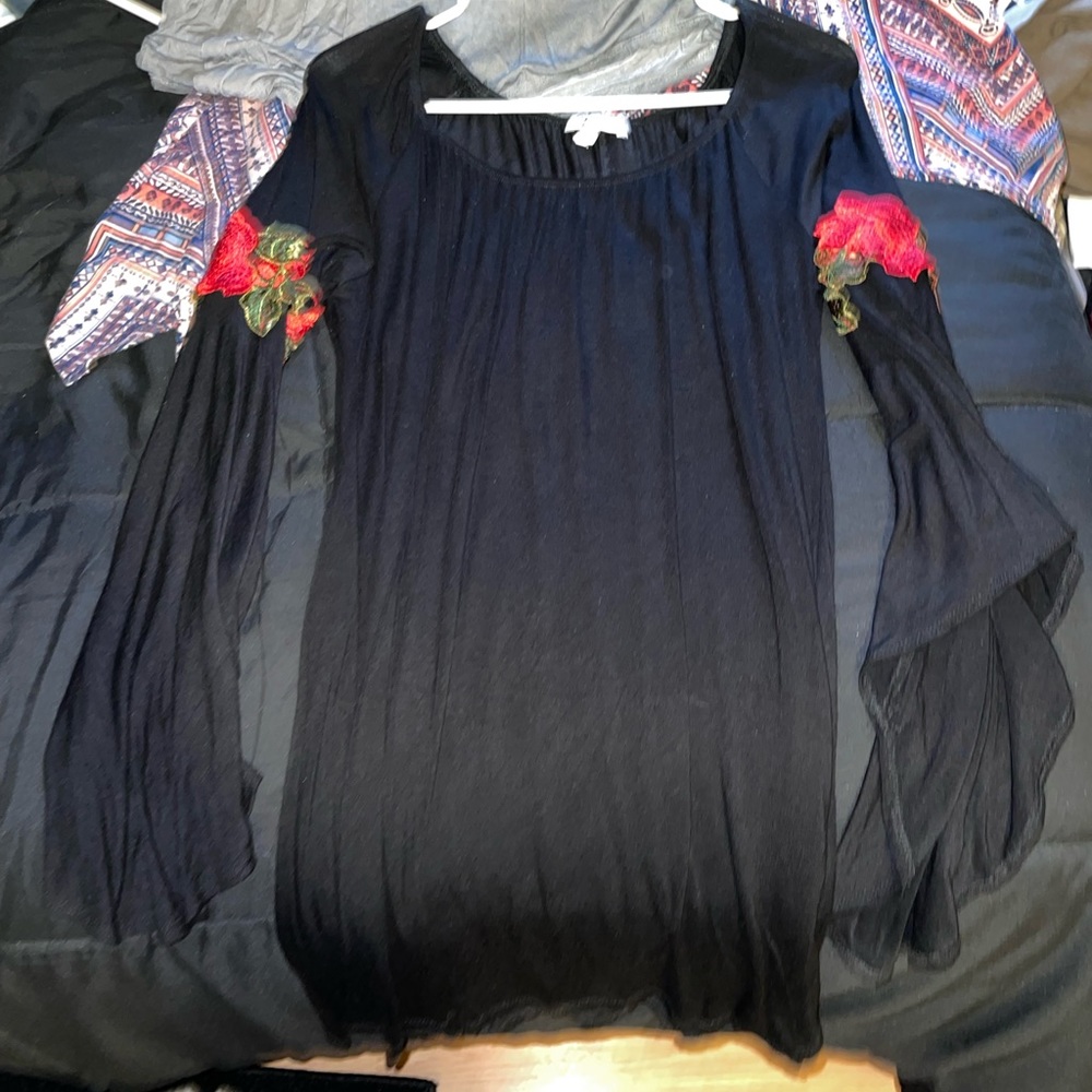 Longsleeve Black Dress. Probably Junior Size M/L